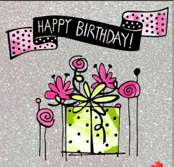 открытка happy birthday