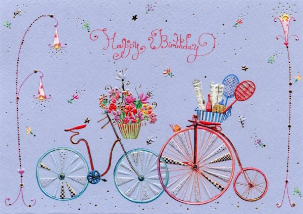 открытка ко дню рождению