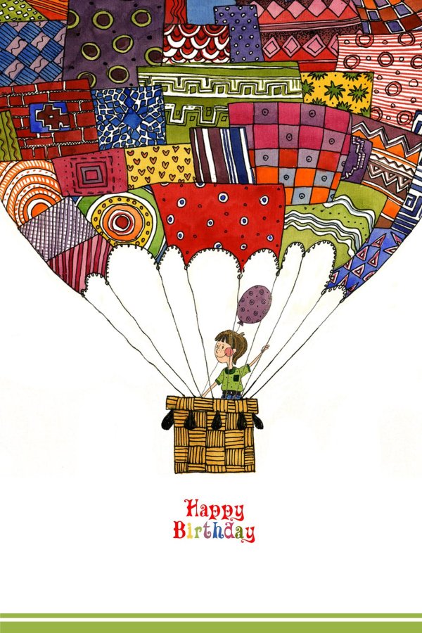 воздушный шар иллюстрация