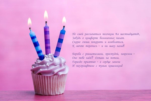 капкейк со свечкой