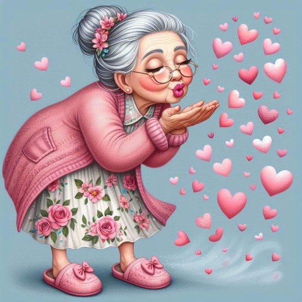 портрет старушки