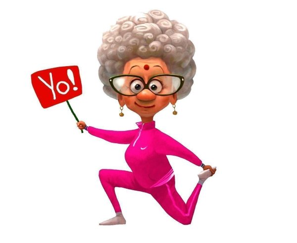 супер бабуля