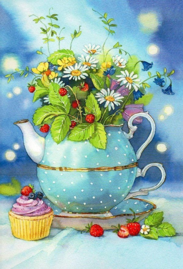 цветочные картины