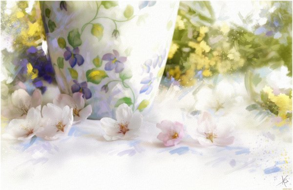 корейский акварелист шин чон сик