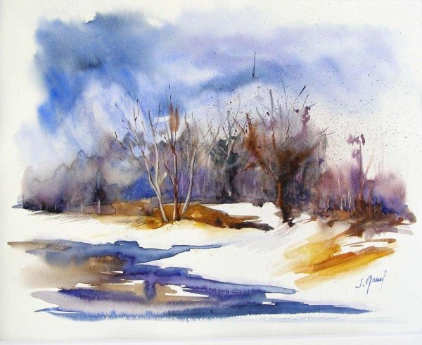 художник акварелист илья горгоц