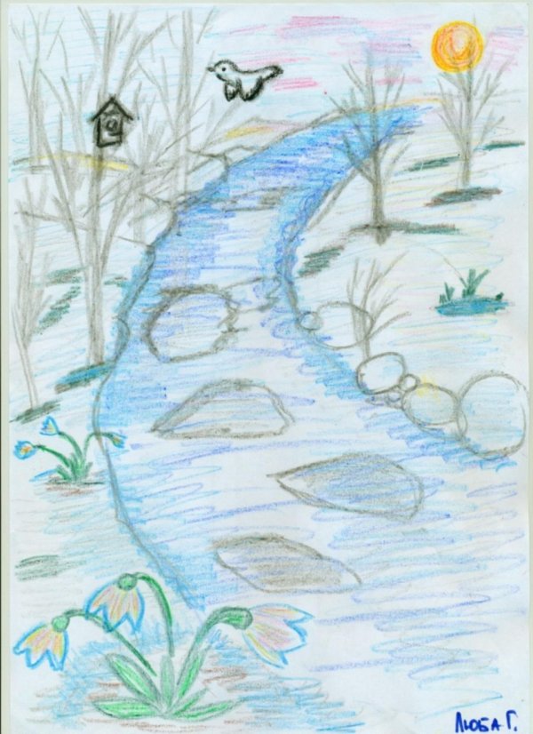 иллюстрация к стихотворению весна