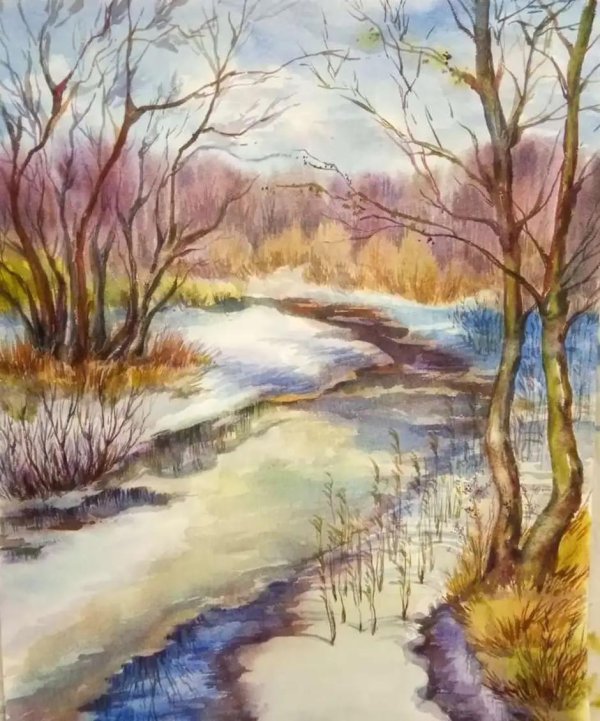 весенние пейзажи