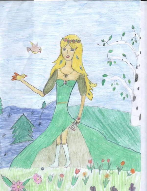 конкурс рисунков весна красна