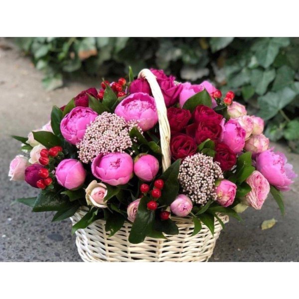 цветочная корзина