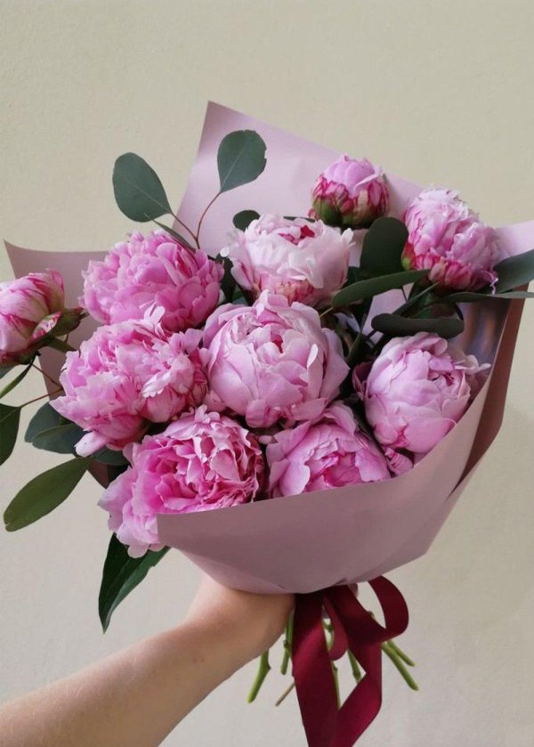 пиона цветок букет