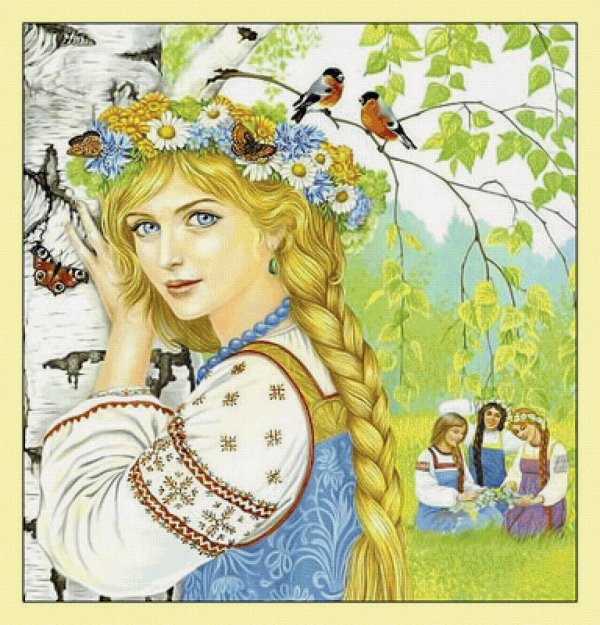 русская краса