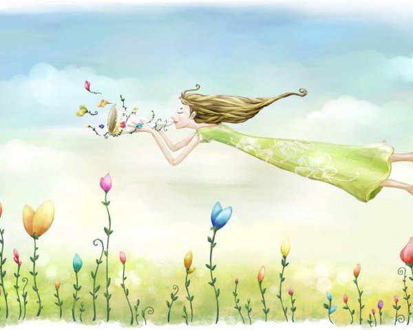 весеннее настроение рисунки