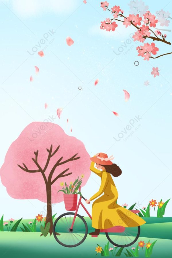 весенние иллюстрации