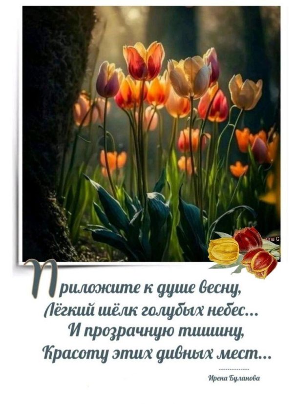 весеннего настроения