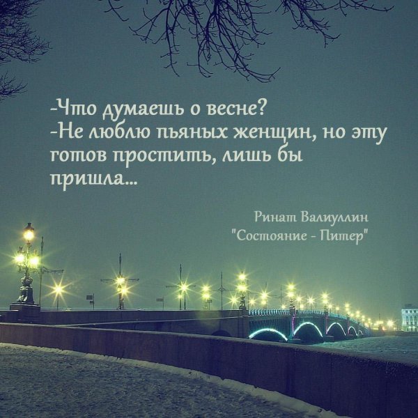 вечерний питер