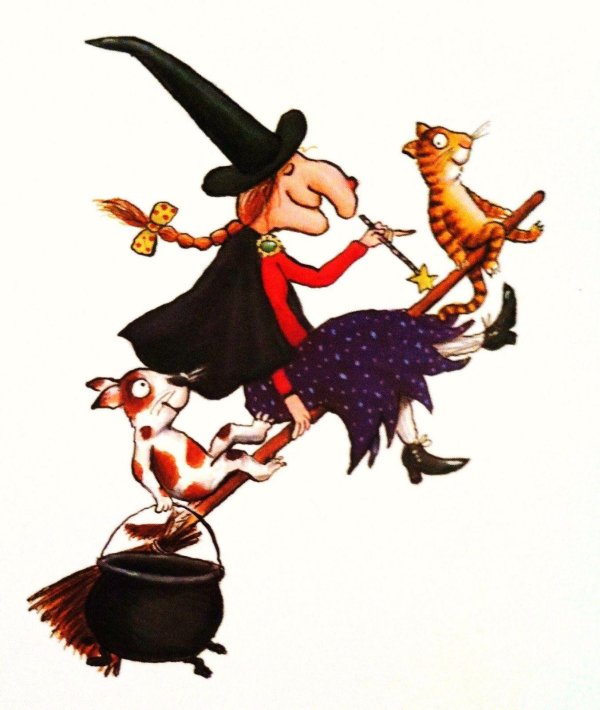 верхом на помеле