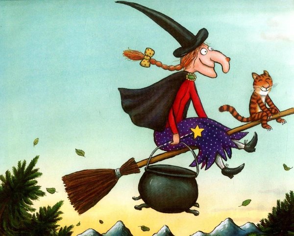 ведьма room on the broom