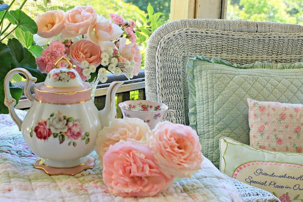 шебби шик чаепитие