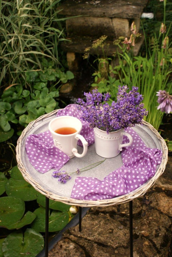 чай лаванда