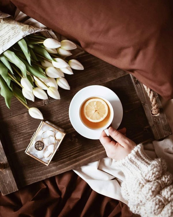 чай с лимоном