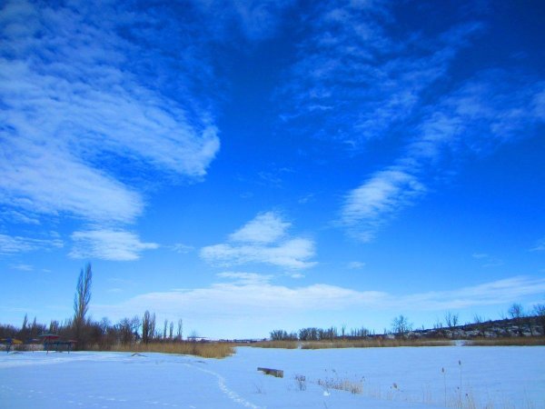 зимнее небо