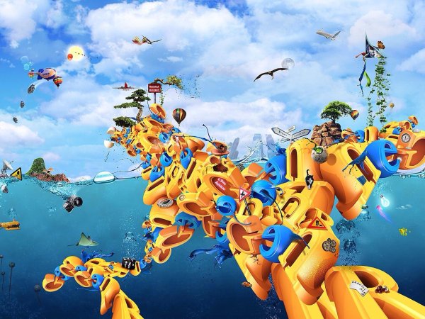 сюрреалистические пейзажи