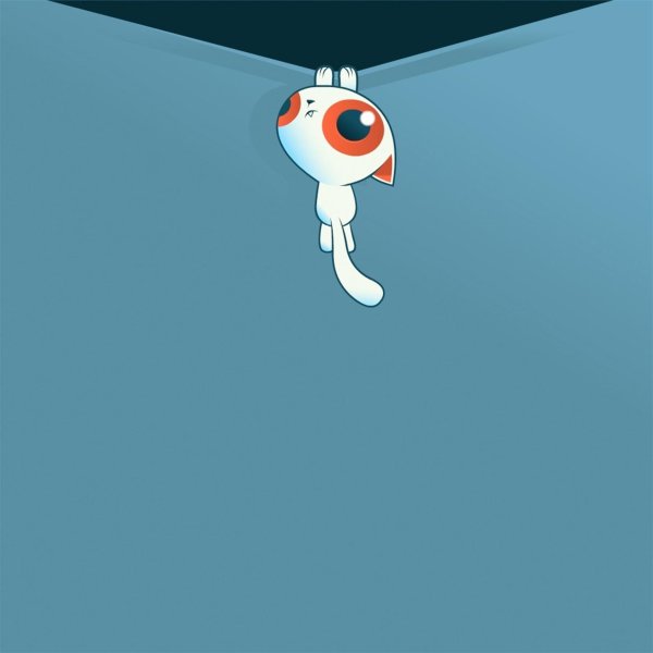 кот минимализм