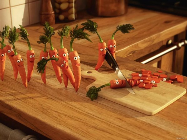 живые овощи