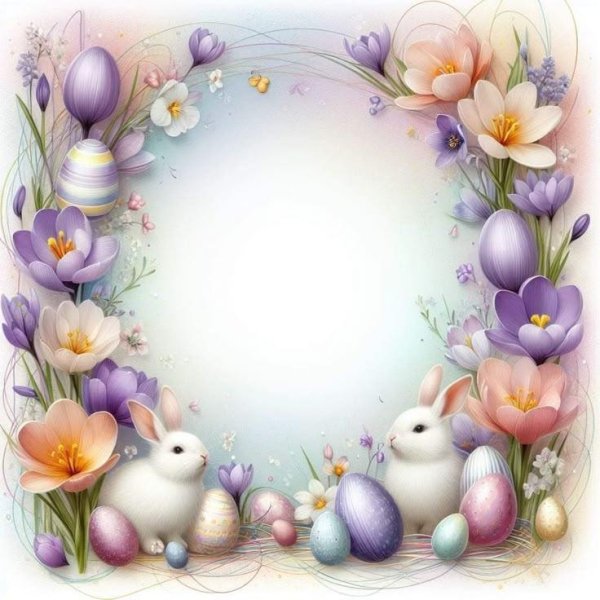 пасхальные фоторамки