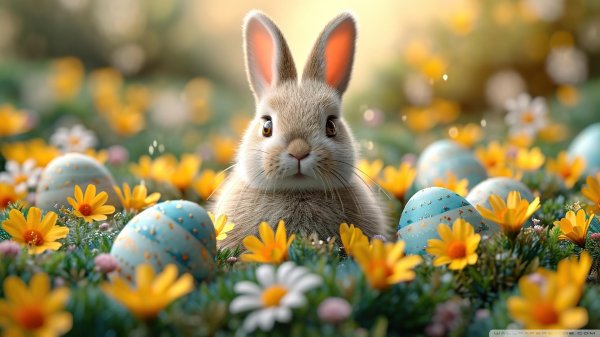 кролики милые