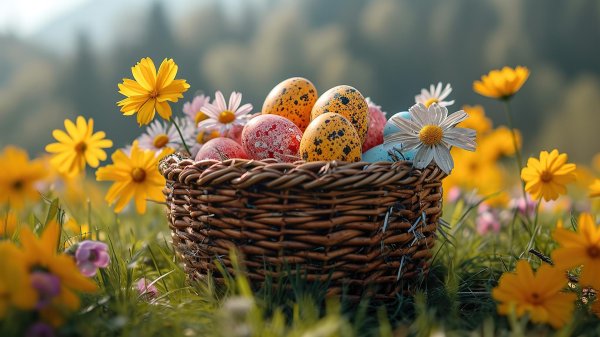 пасхальная корзинка