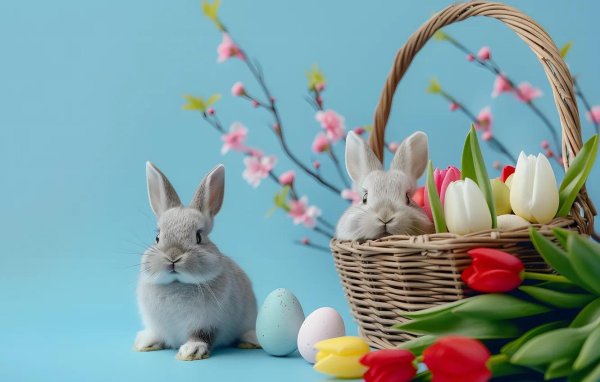 пасхальные зайчики