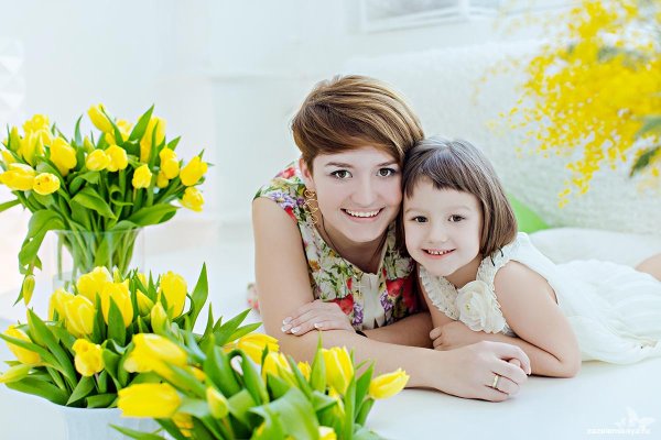 детский фотопроект 8 марта