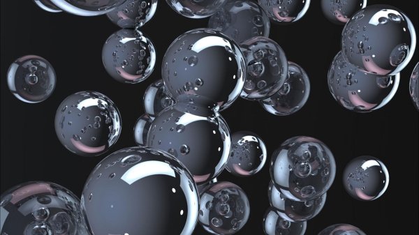 обои пузыри