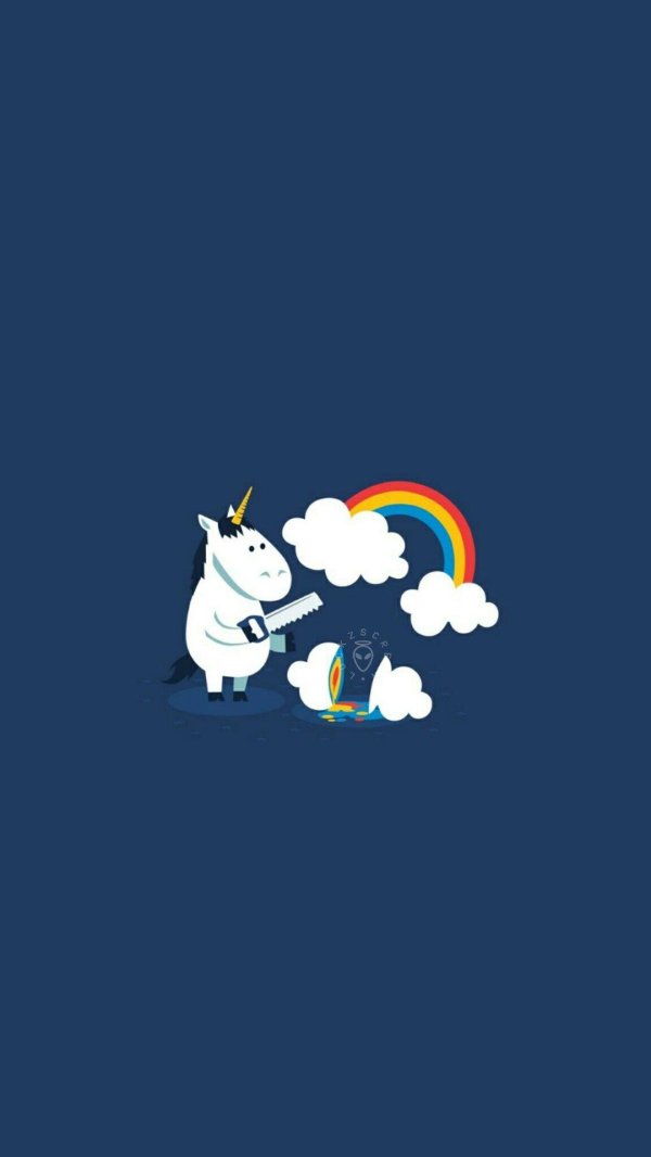 смешной единорог