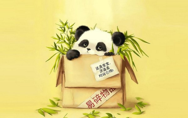 милая панда