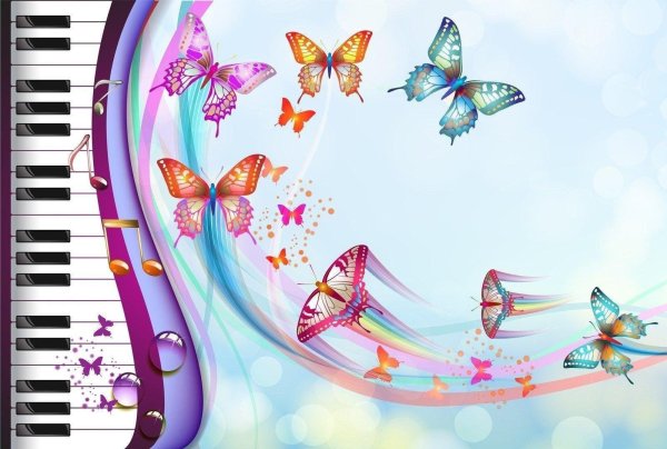 детские музыкальные фоны для презентаций