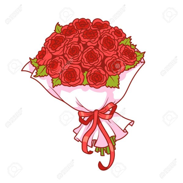 букет мультяшный