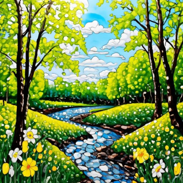 весенние пейзажи