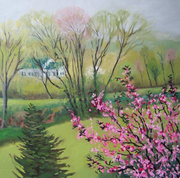 картины весны пейзаж