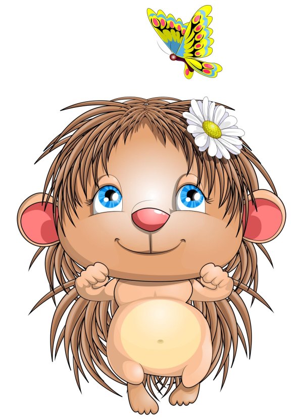 ежик веселый