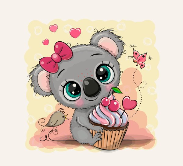 алмазная мозаика коала