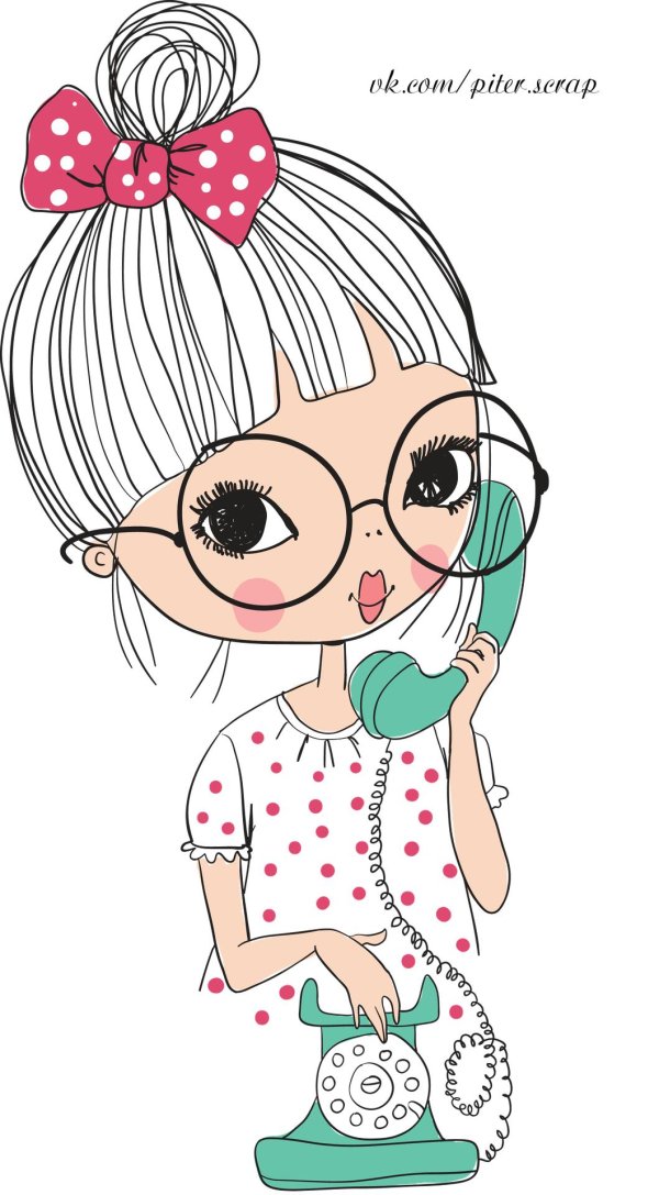 иллюстрации девушек