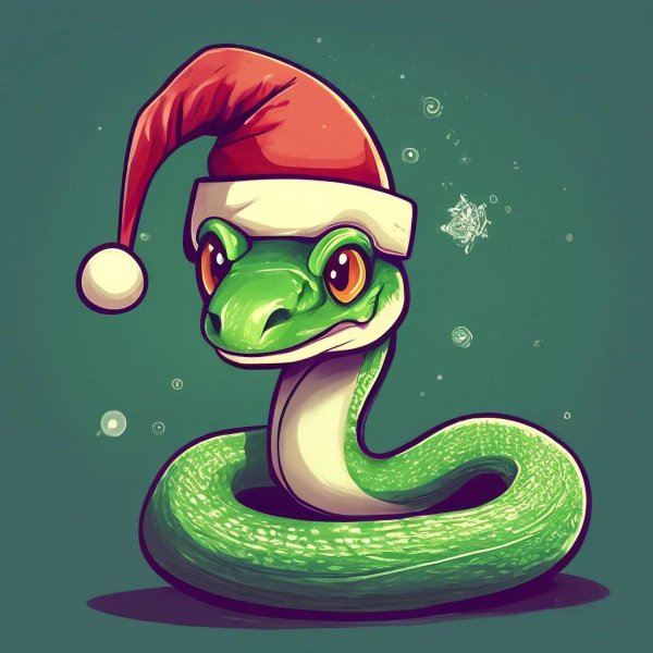новогодние змеи