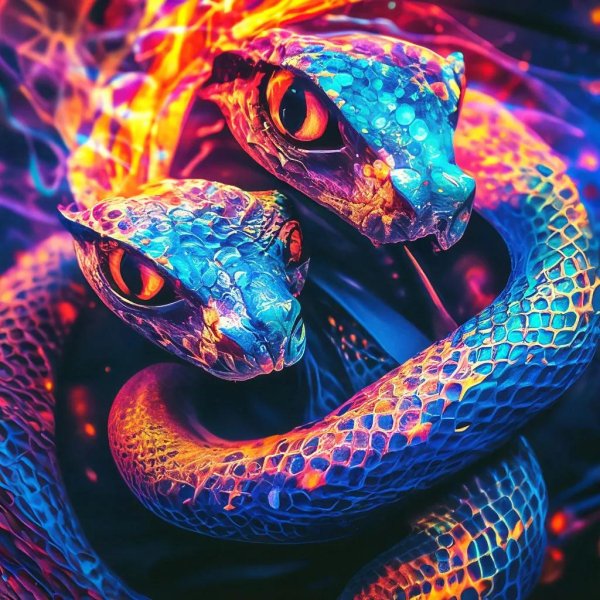 змеи красивые