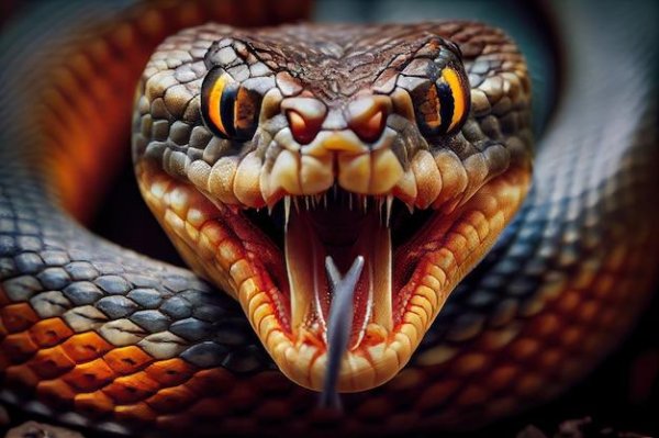 пасть змеи