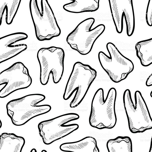 стоматология паттерн вектор