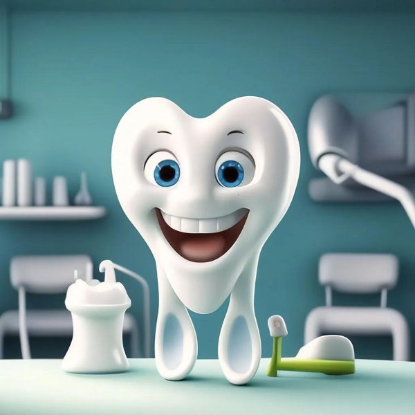 веселый зубик