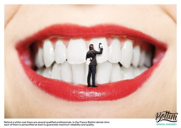 креативная реклама стоматологии
