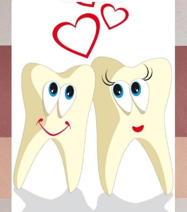 рисунок зуба для детей